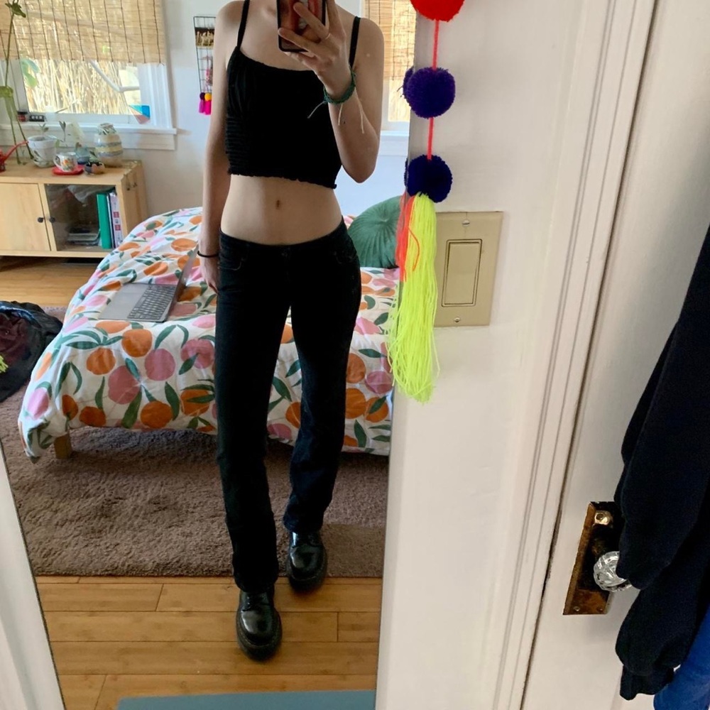 Low rise jeans